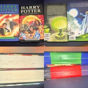 Harry Potter first edition hardcovers